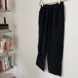 FLAX 100% linen black pants